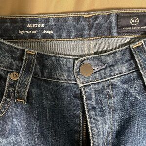 AG Adriano Goldschmied Women's Alexxis Straight Leg Jeans